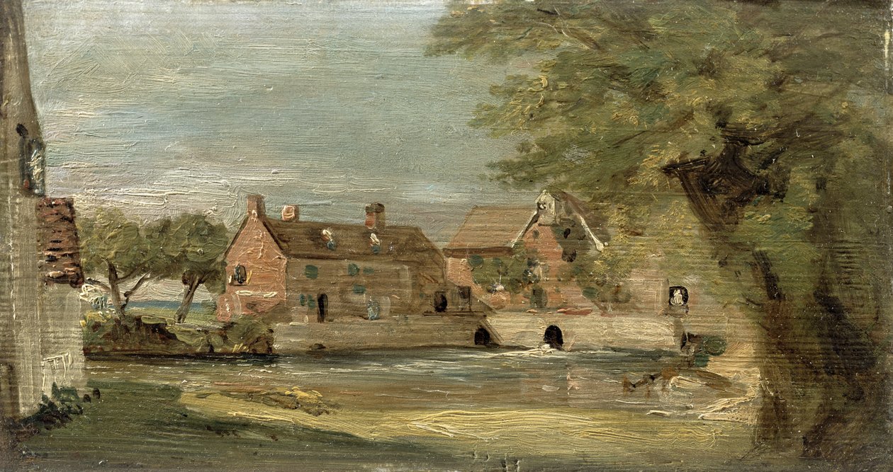 Flatford Mill 作者 约翰·康斯特勃