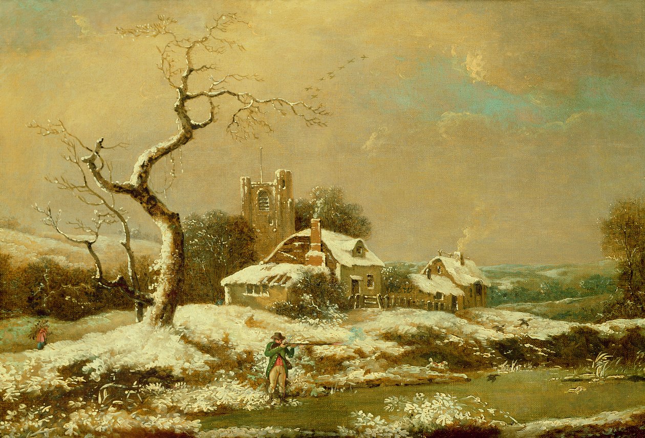 雪域景观 作者 约翰·克兰奇
