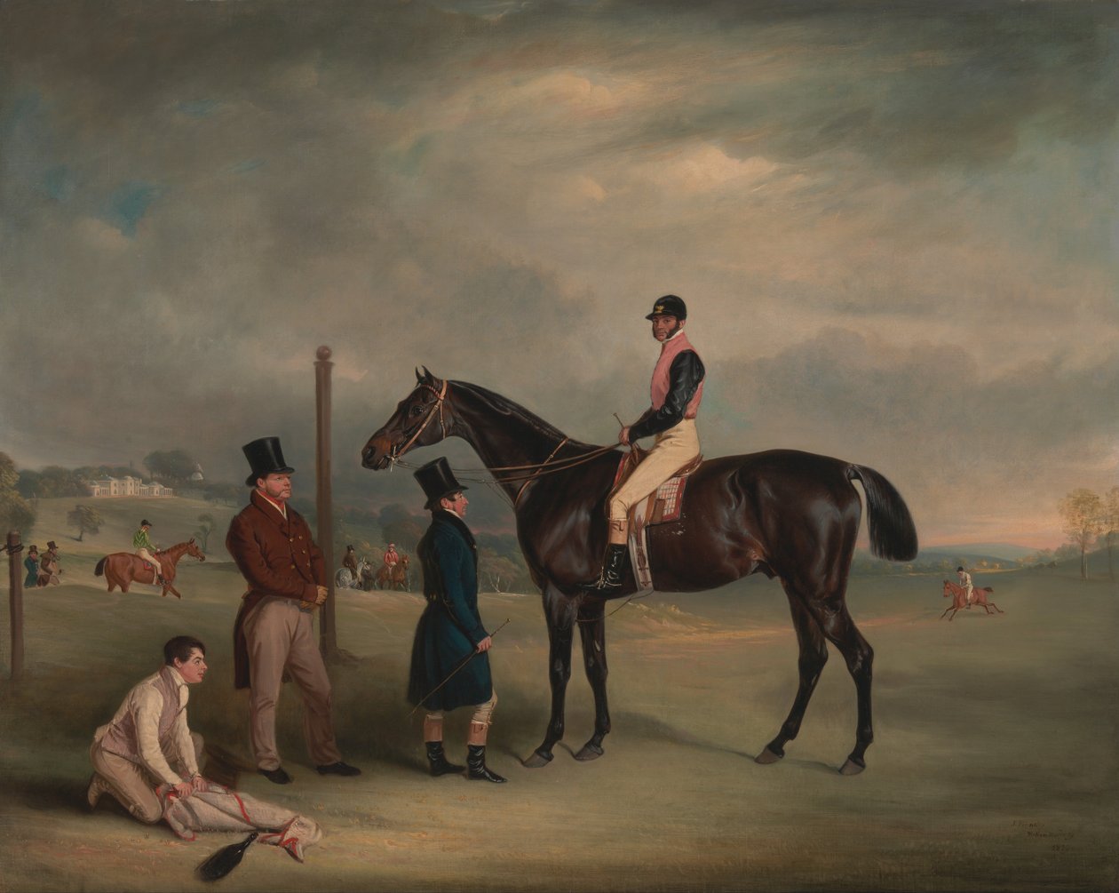 Euxton和John White Up在希顿公园 作者 约翰·费内利