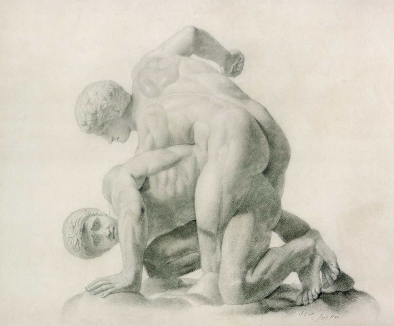 从古董画出，1842年（见122614,164867） 作者 约翰·埃弗里特·米莱斯