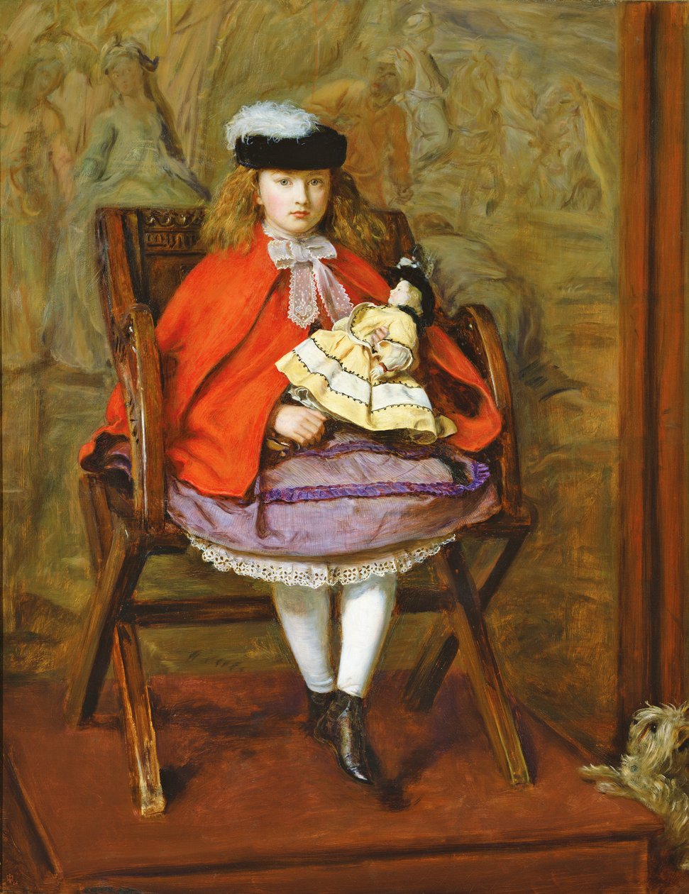 Lilly Noble，1863-64 作者 约翰·埃弗里特·米莱斯