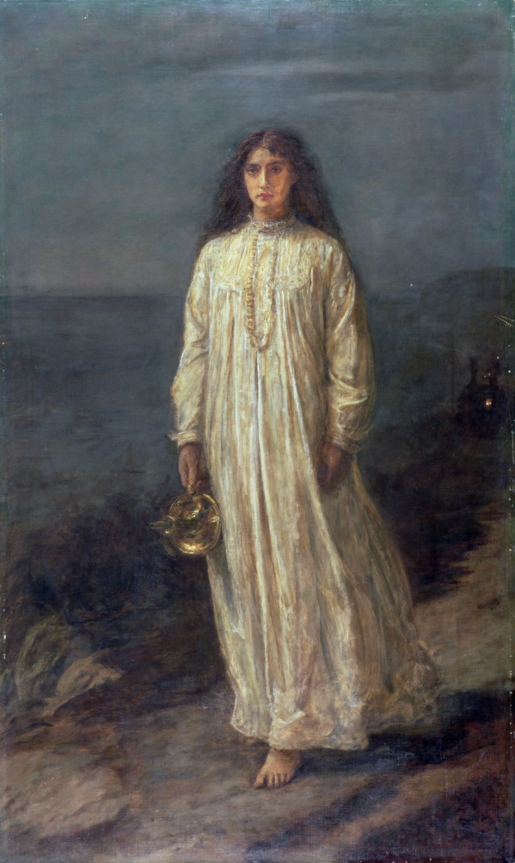 梦游者，1871年 作者 约翰·埃弗里特·米莱斯