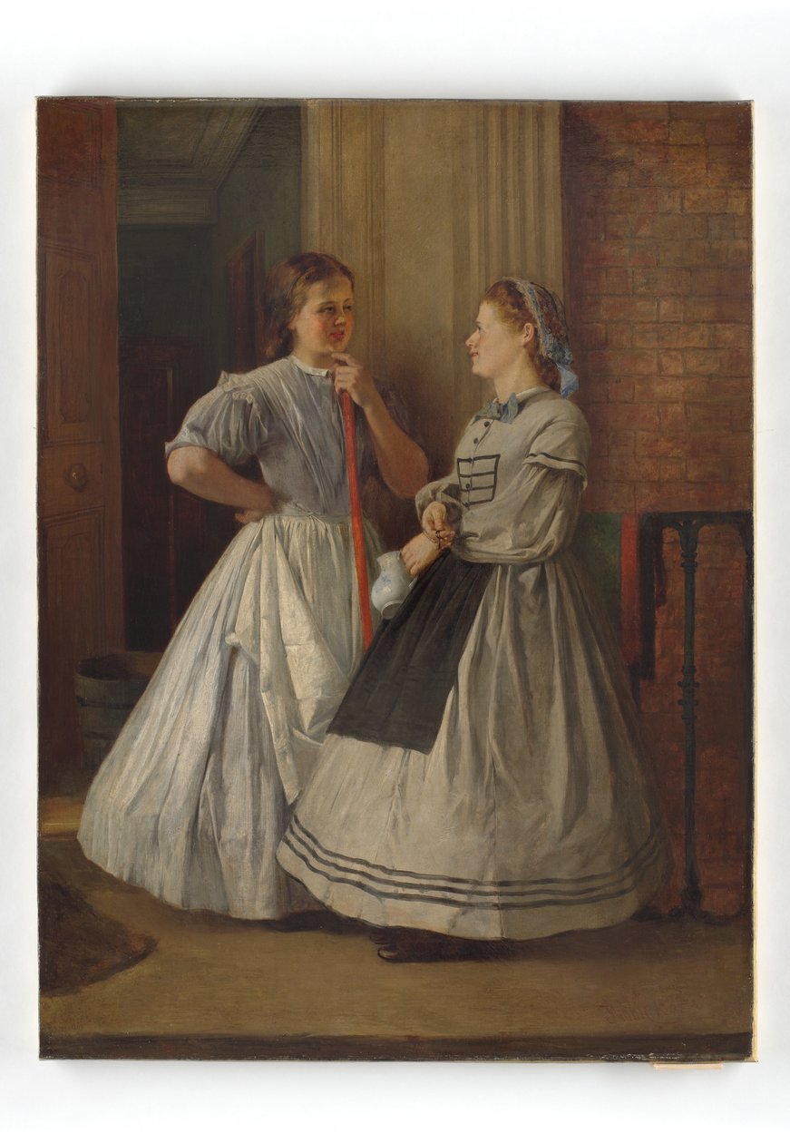 所有工作的女佣，1864-65 作者 约翰·芬妮