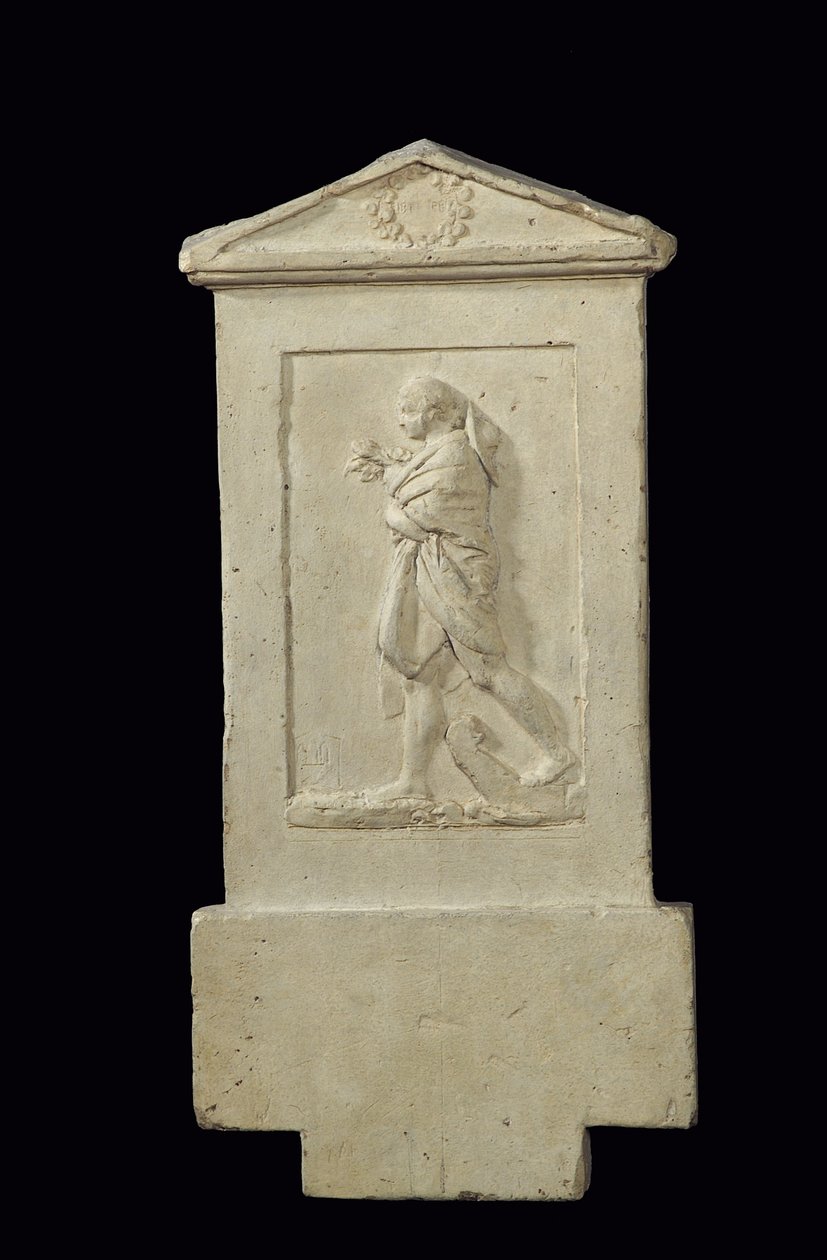 John Sibthorp博士的纪念碑，1799-1802（石膏） 作者 约翰·弗拉克斯曼