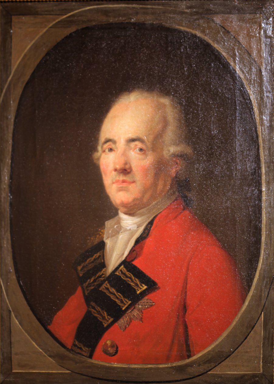Frederick Haldimand将军的肖像（1718-1791） 作者 约翰·弗朗西斯·里戈