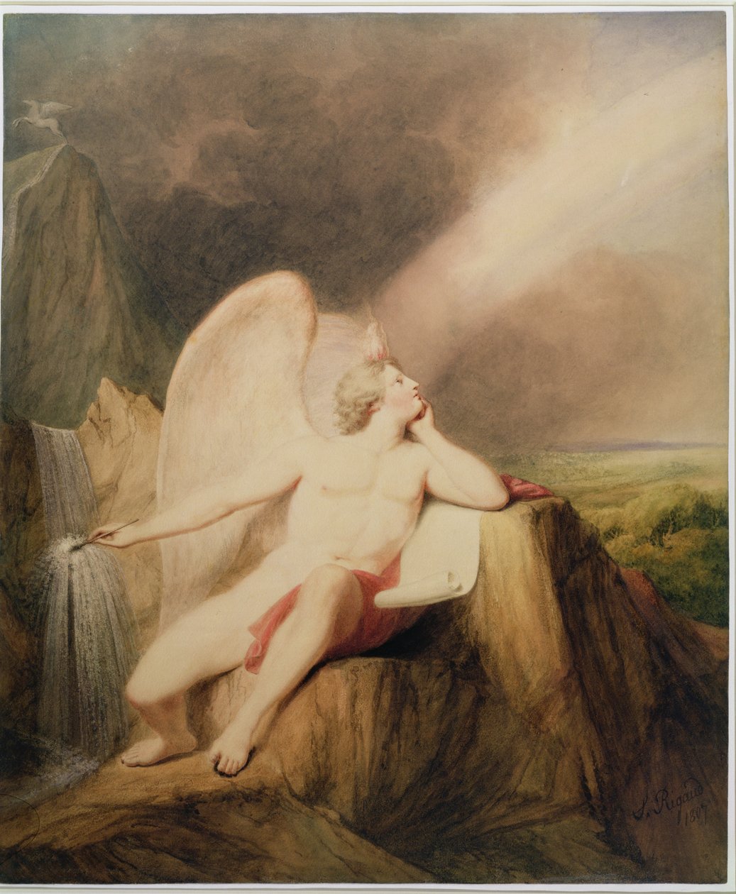 绘画艺术，1807 作者 约翰·弗朗西斯·里戈