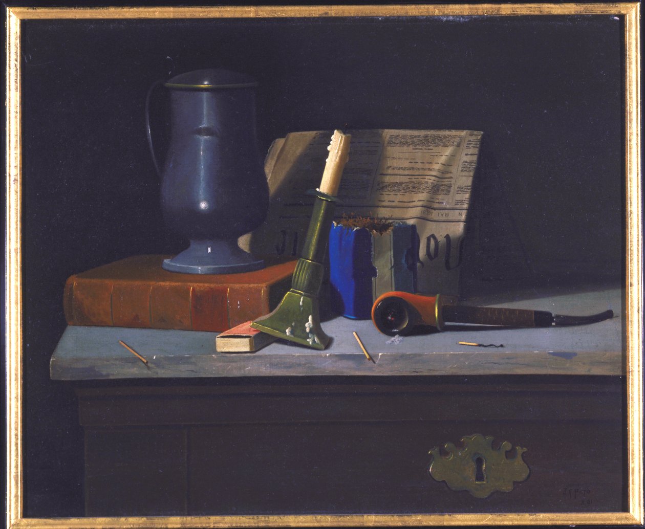 全货架，c.1891 作者 约翰·弗雷德里克·佩托