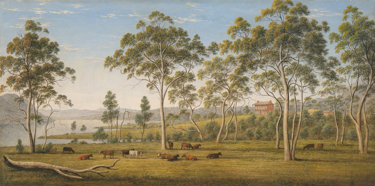 Robinsons先生住在Derwent，Van Diemens Land 作者 约翰·格洛弗