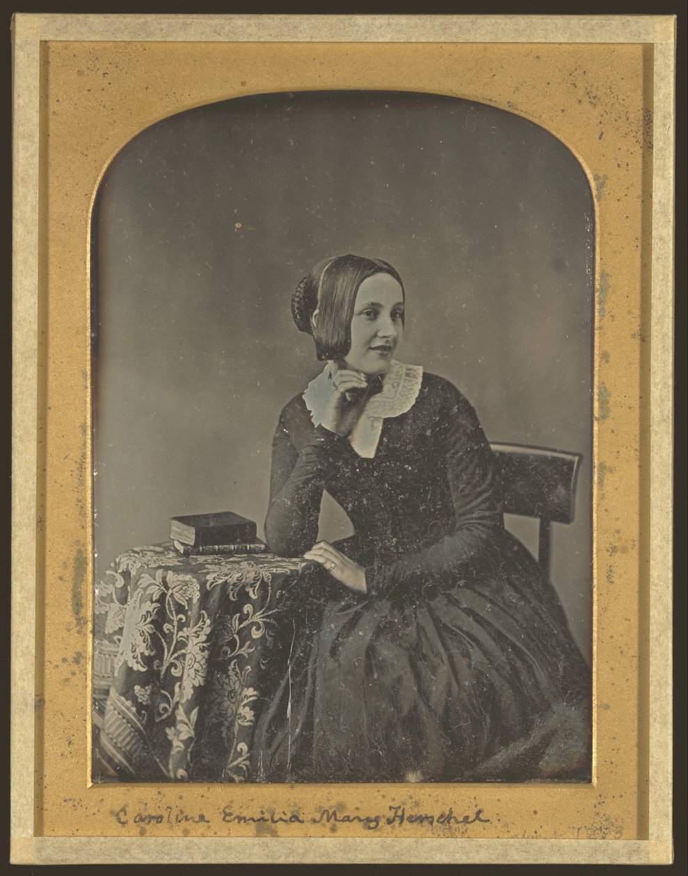 Caroline Emilia Mary Herschel的肖像 作者 约翰·贾比斯（John Jabez）Edwin Paisley Mayall