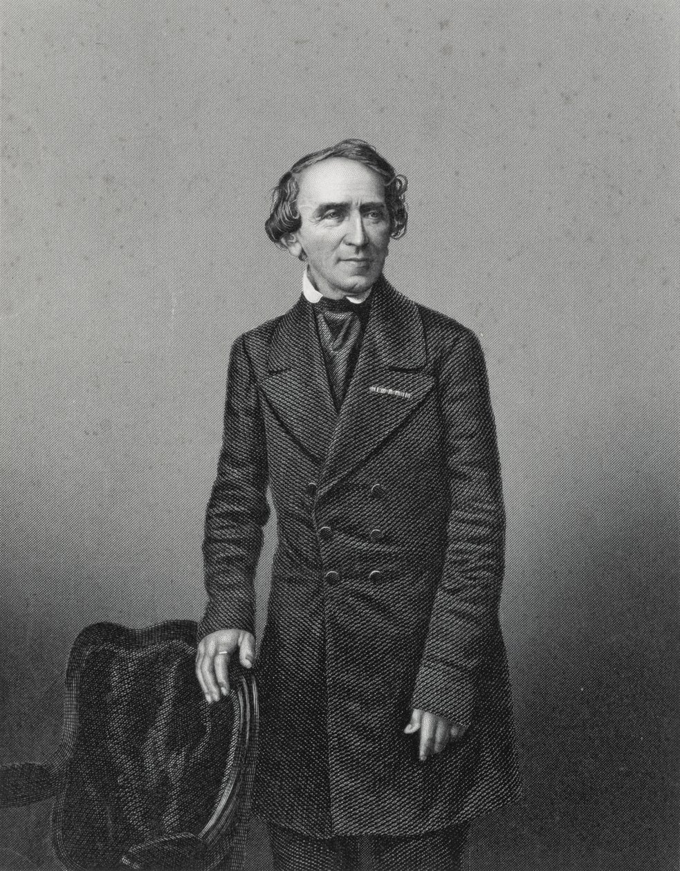 Giacomo Meyerbeer（1791-1864），拍摄后由DJ Pound刻 作者 约翰·贾比斯（John Jabez）Edwin Paisley Mayall