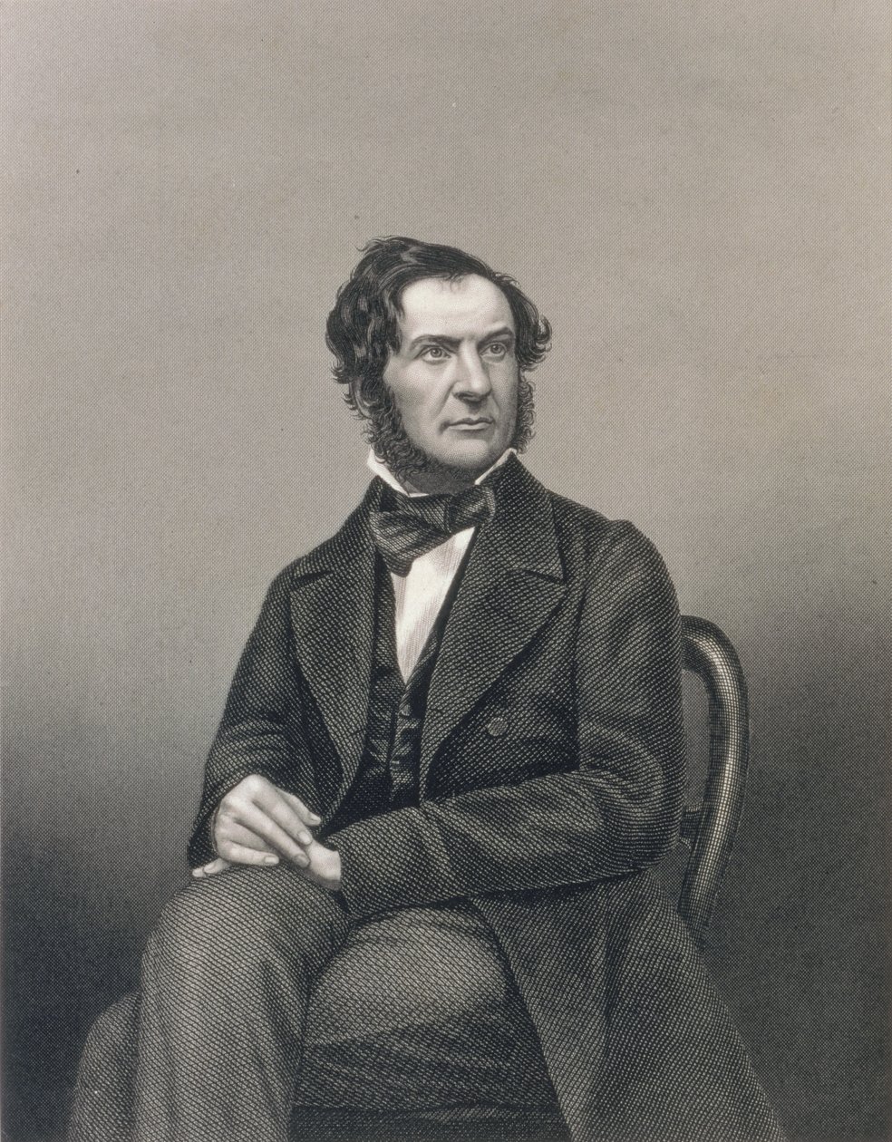 William Ewart Gladstone（1809-98），拍摄后由DJ Pound刻 作者 约翰·贾比斯（John Jabez）Edwin Paisley Mayall