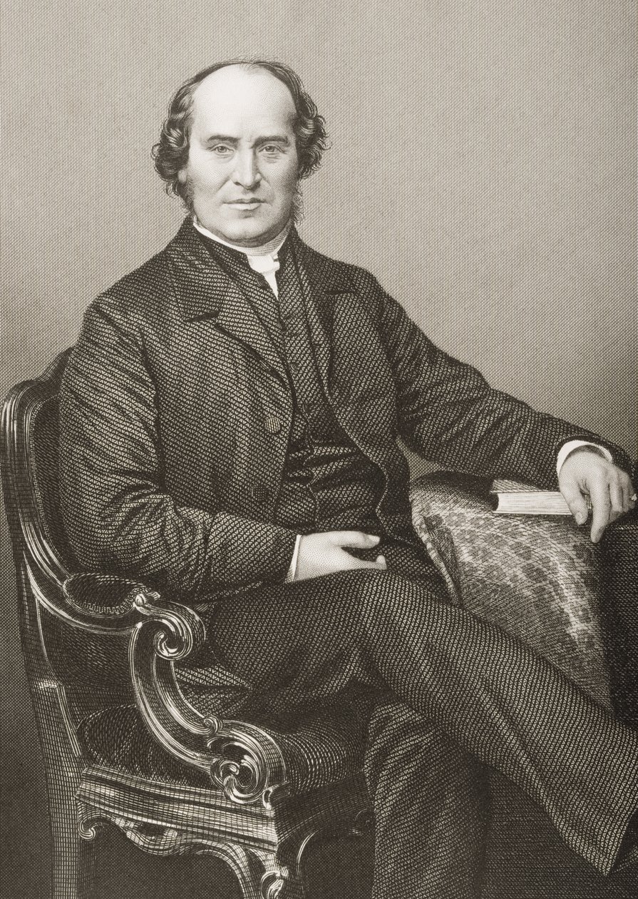 William Weldon Champneys（1807-75）由DJ Pound拍摄，来自1860年伦敦出版的“知名人物绘画室第2卷” 作者 约翰·贾比斯（John Jabez）Edwin Paisley Mayall