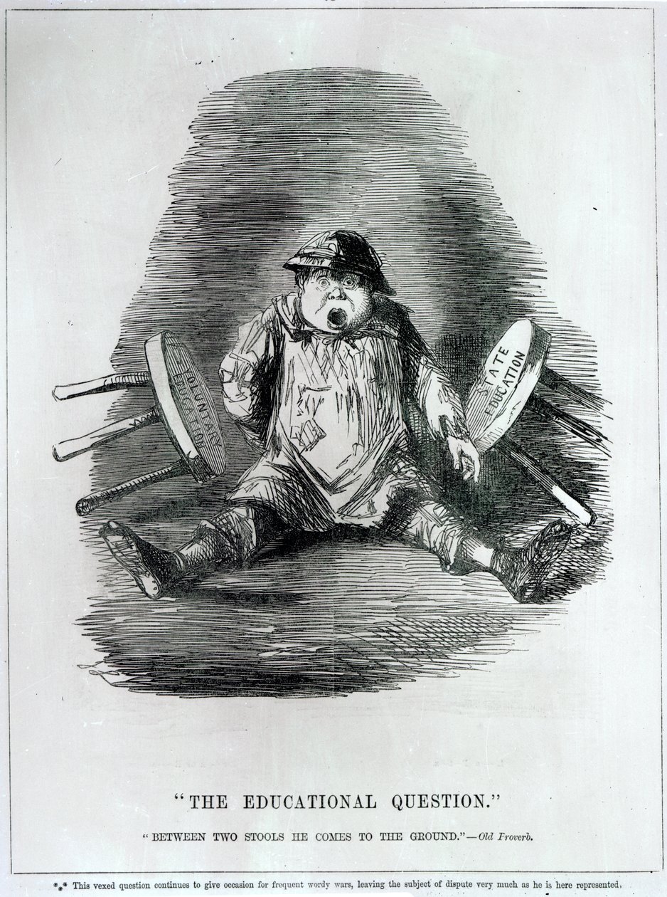 &39;教育问题&39;，1846年，来自&39;Punch&39;，于1864年出版 作者 约翰·里奇