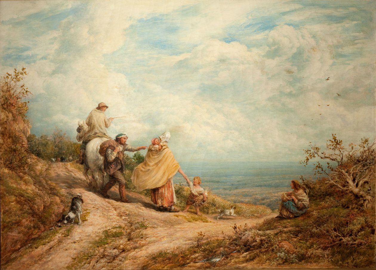 指出方向，1874年 作者 约翰·林内尔