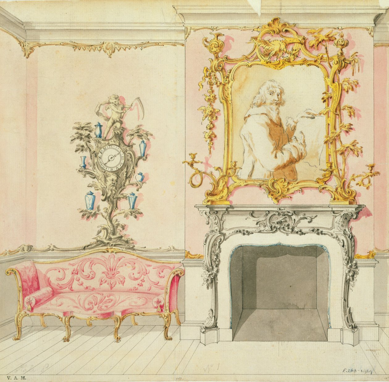 建议室内室，1755-60 作者 约翰·林内尔