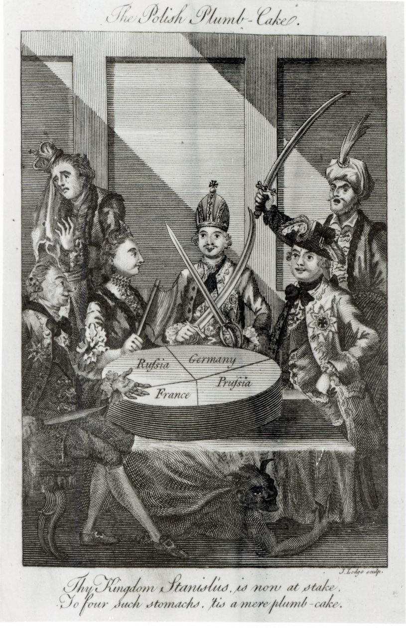 波兰铅锤蛋糕，c.1772 作者 约翰·洛奇