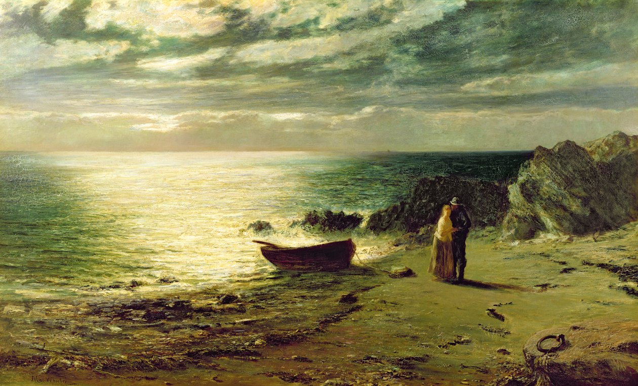 1874年，“夜晚，最辉煌的夜晚，你不是为了沉睡” 作者 约翰·麦克维尔特