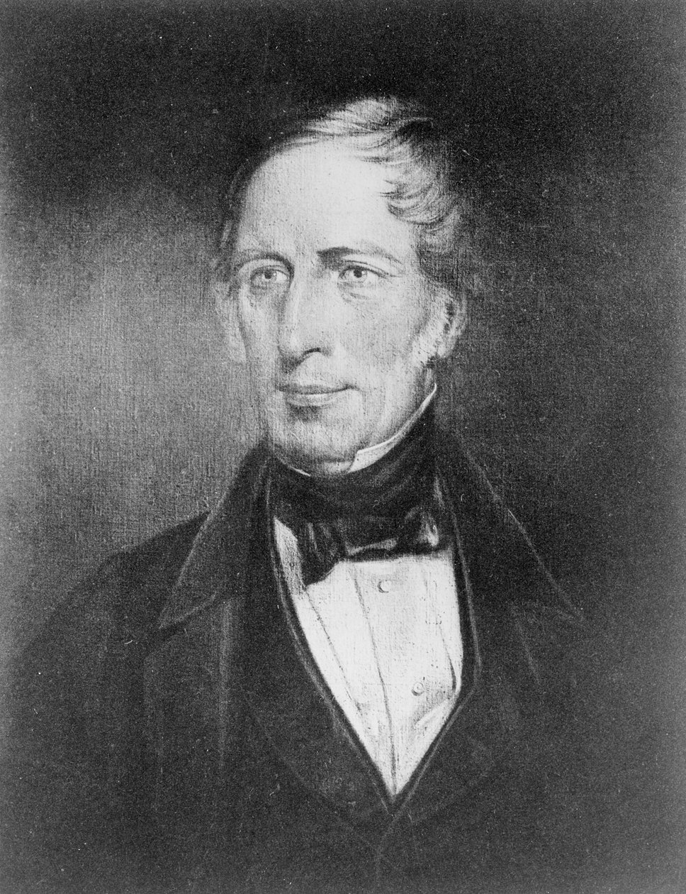 Charles Sturt（1795-1869）的肖像，54岁 作者 约翰·迈克尔·克罗斯兰