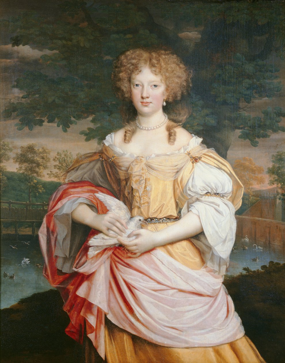 Mary Wilbraham的肖像（1661-1737） 作者 约翰·迈克尔·赖特