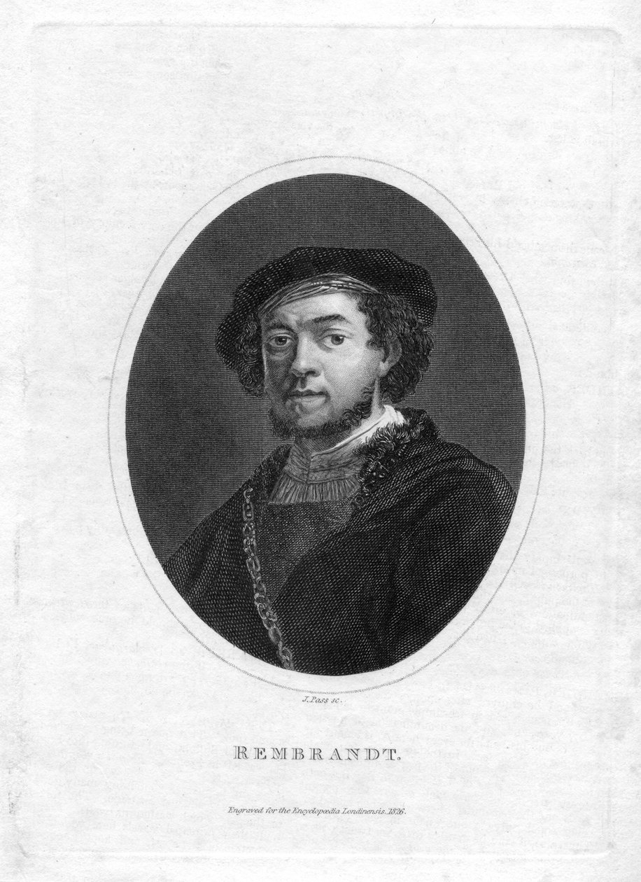 Rembrandt van Rijn（标准通行证） 作者 约翰·帕斯