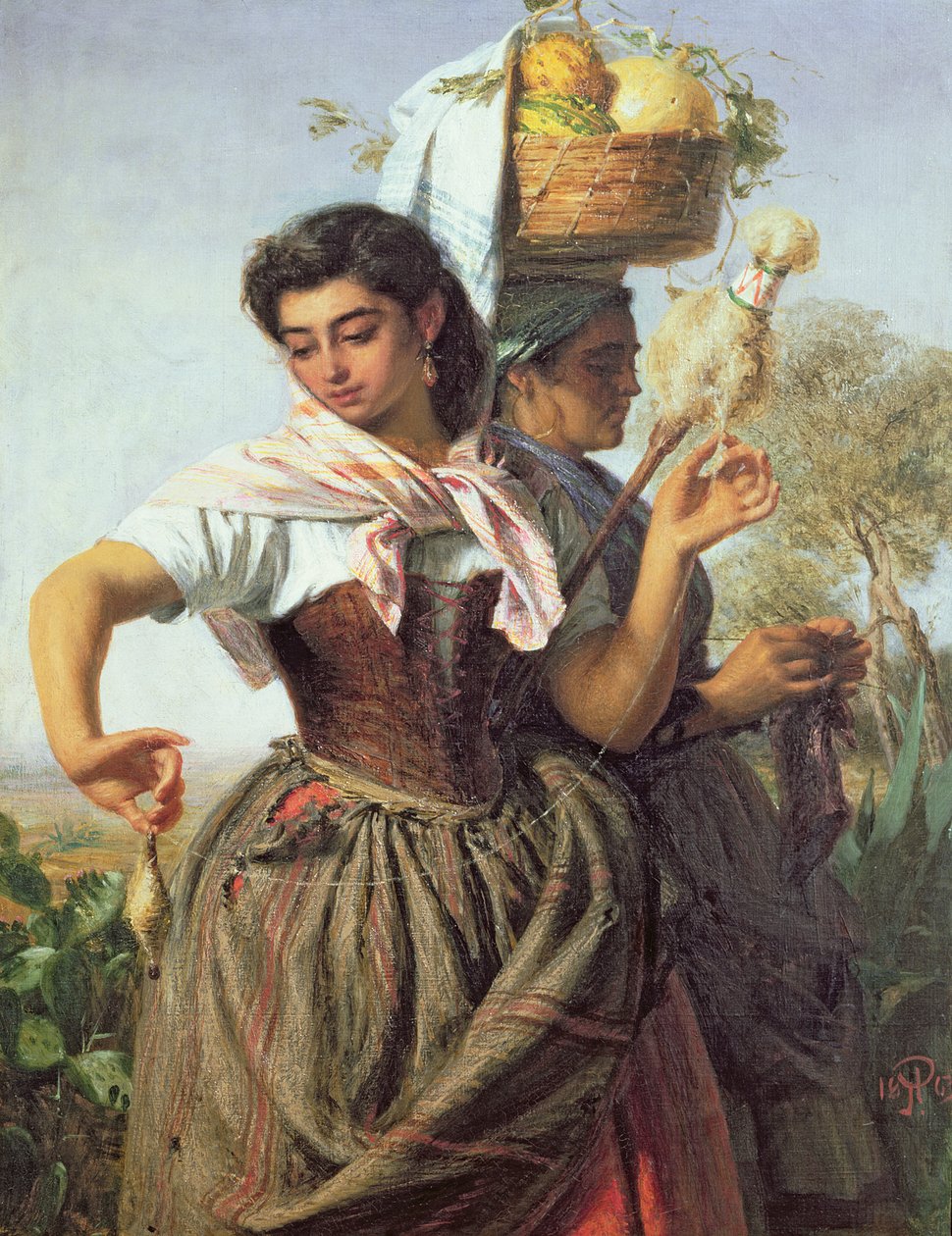 西班牙工业，1863年 作者 约翰·菲利普