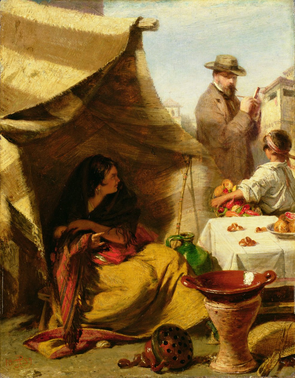 邪恶之眼，1859年 作者 约翰·菲利普