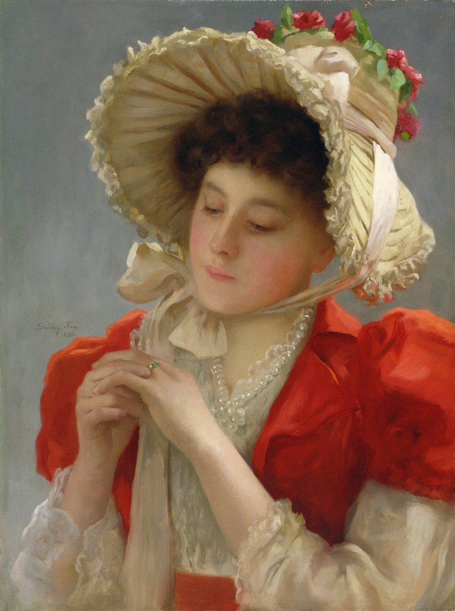 订婚戒指，1898年 作者 约翰·雪莉·福克斯