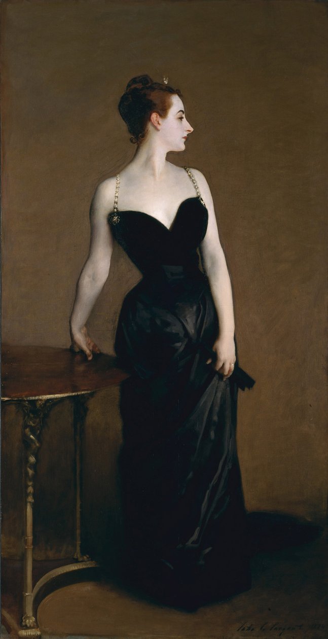 X女士（Pierre Gautreau夫人） 作者 约翰·辛格·萨金特