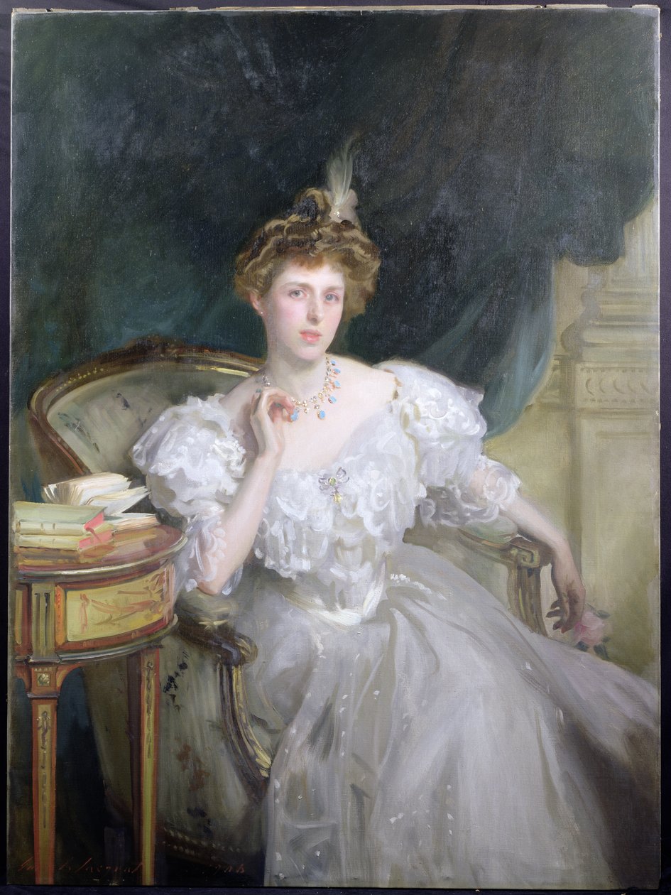 Margherita Goldsmid，后来拉斐尔夫人 作者 约翰·辛格·萨金特