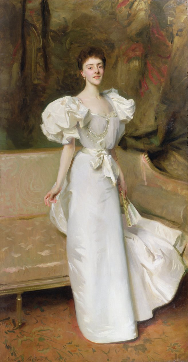 Clary Aldringen伯爵夫人的肖像，1896年 作者 约翰·辛格·萨金特