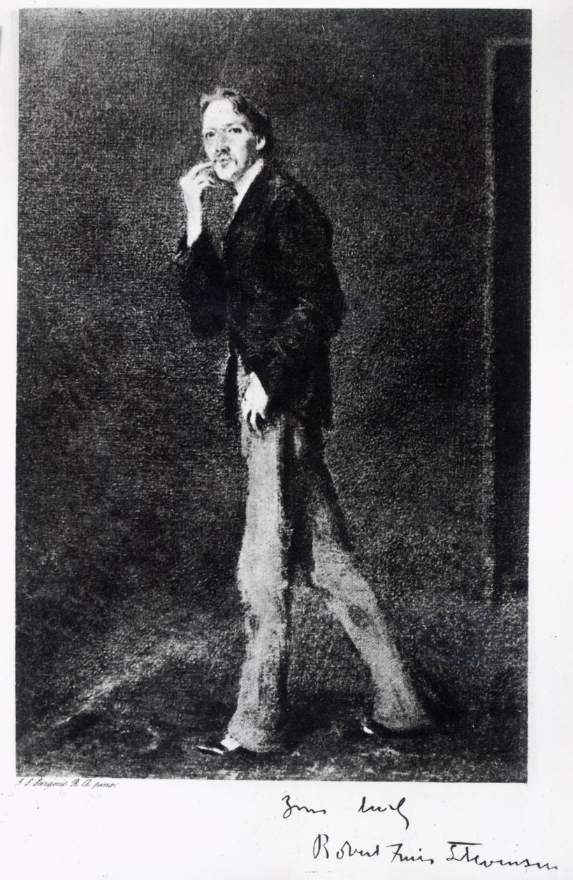 Robert Louis Stevenson 作者 约翰·辛格·萨金特