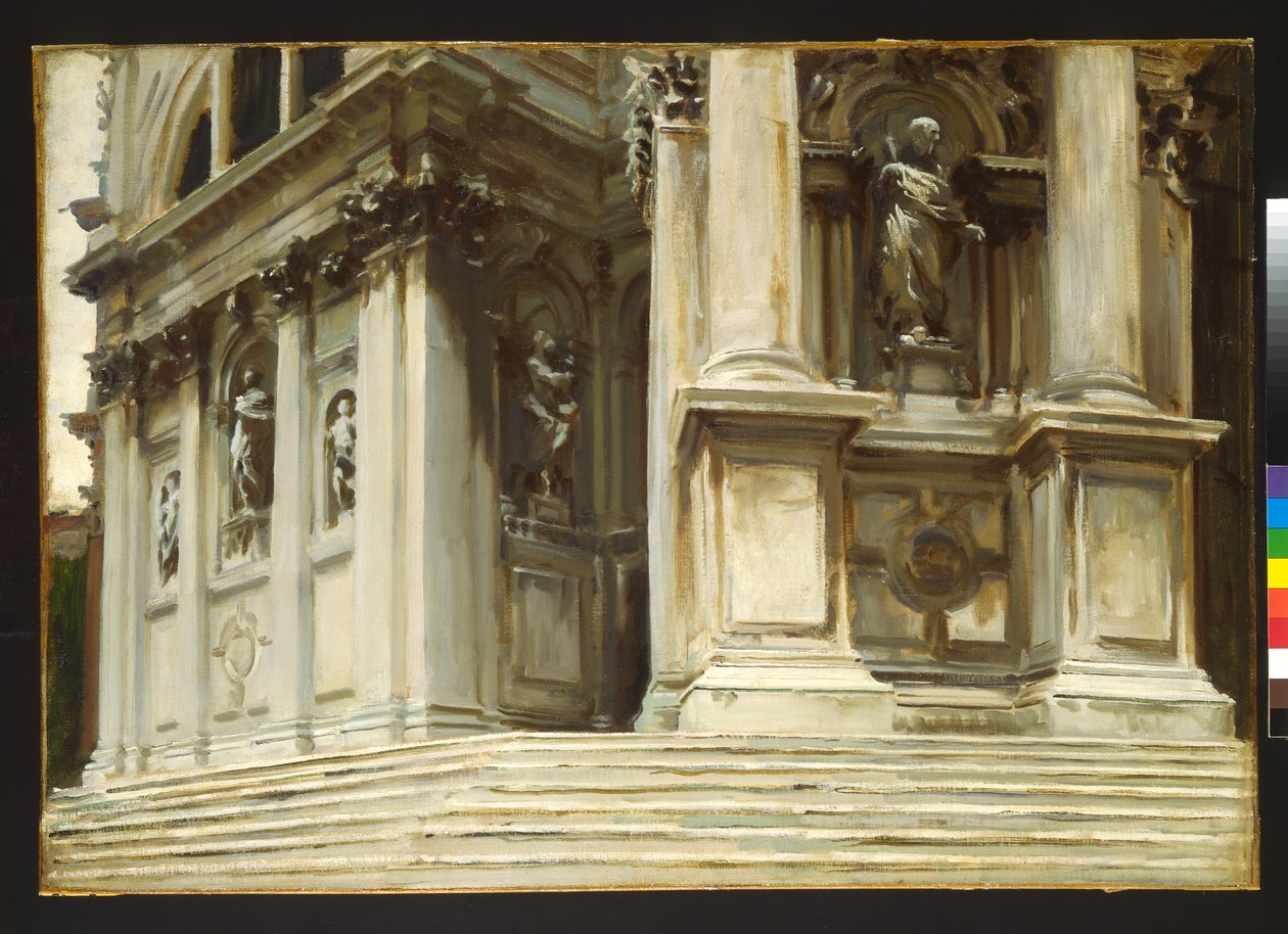 Santa Maria della Salute，威尼斯，c.1904 作者 约翰·辛格·萨金特