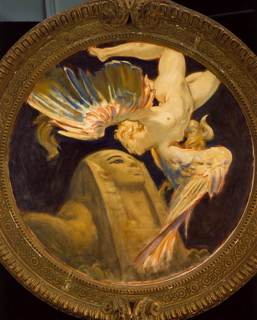 狮身人面像和奇美拉，1916-21 作者 约翰·辛格·萨金特