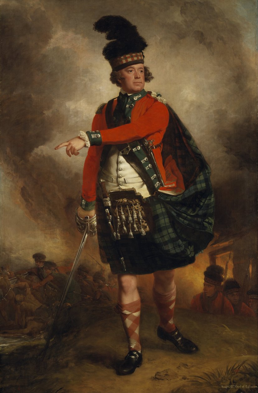 Hugh Montgomerie，埃格林顿的第12任伯爵，1739年 作者 约翰·辛格尔顿·科普利