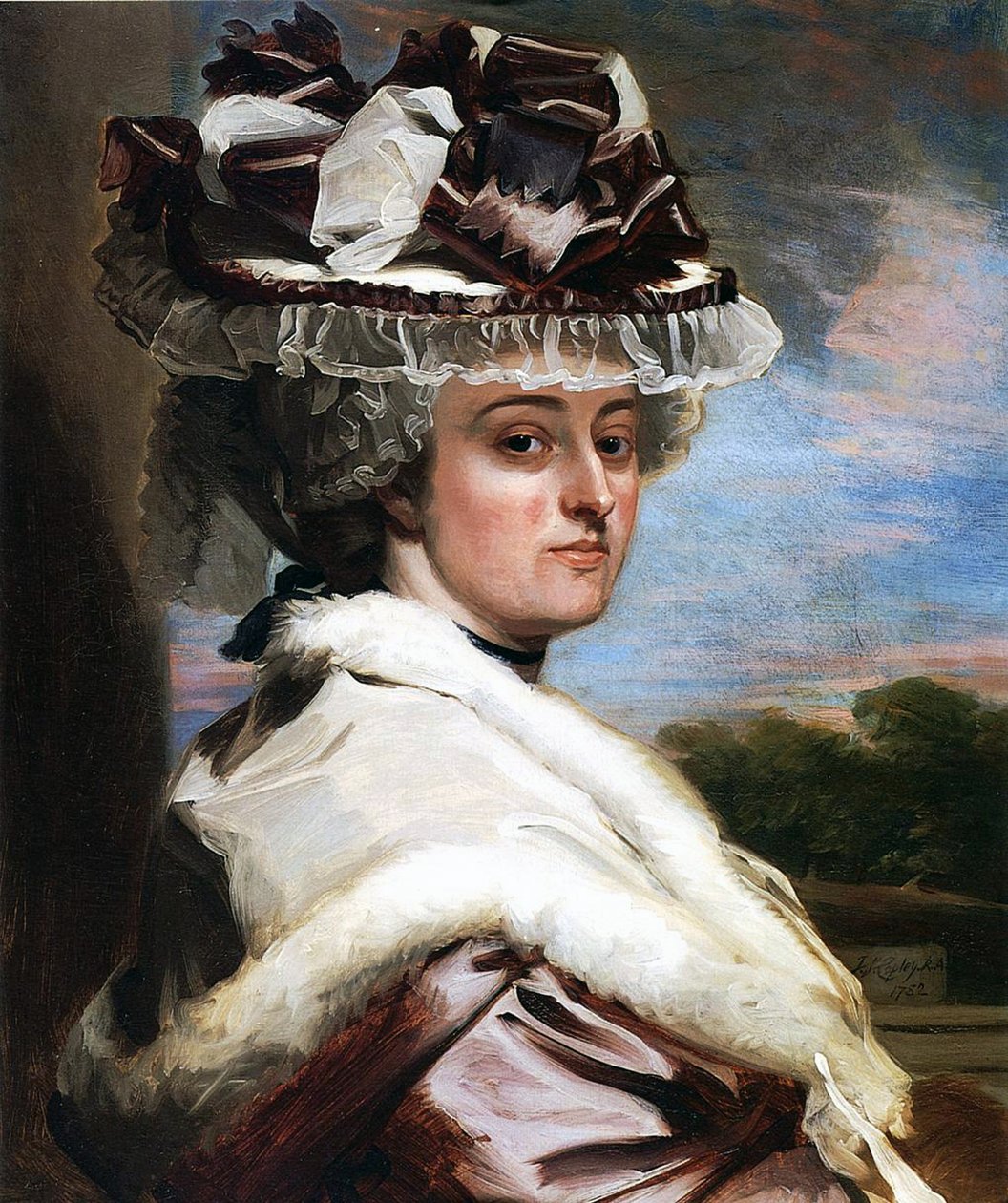 Latitia F. Balfour，1782年 作者 约翰·辛格尔顿·科普利