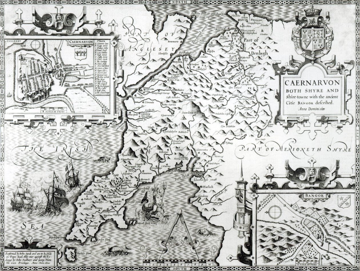 卡那封地图，1616年 作者 约翰·斯皮德
