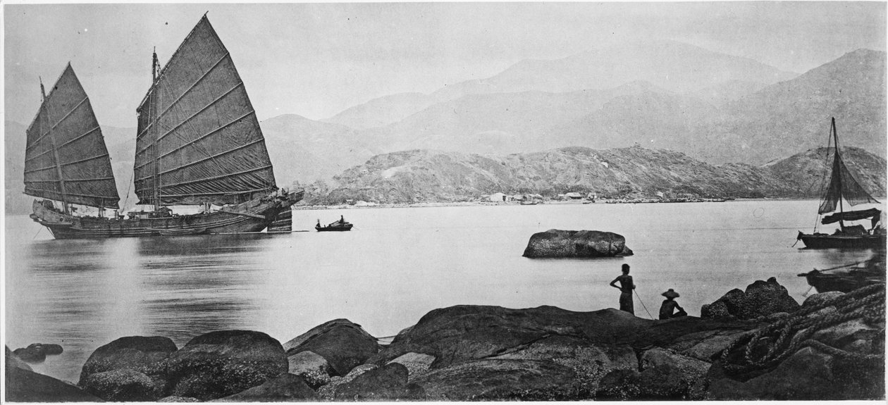 广东垃圾，c.1867-72 作者 约翰汤姆森