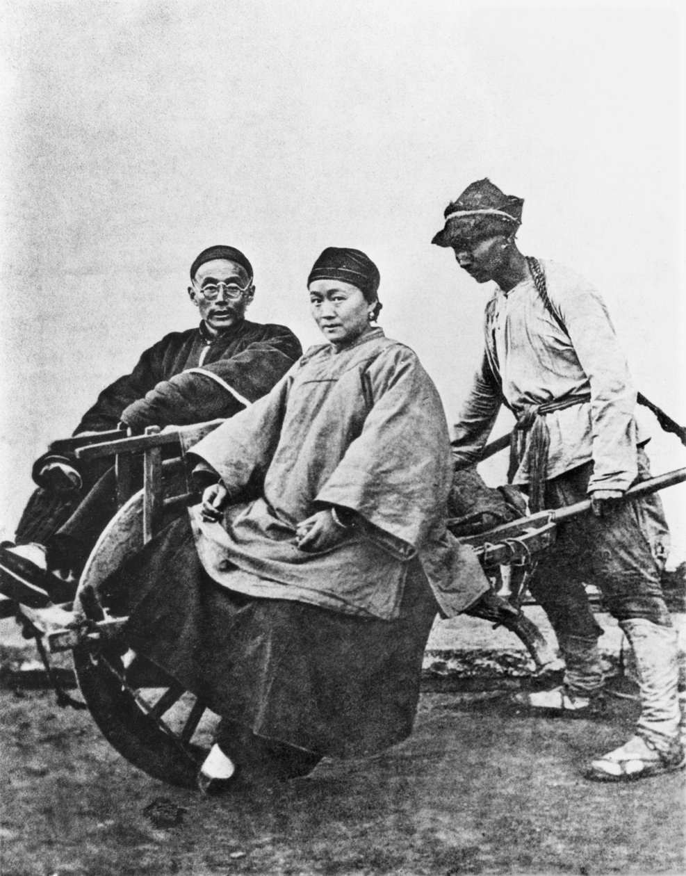 中国人力车，1870年 作者 约翰汤姆森
