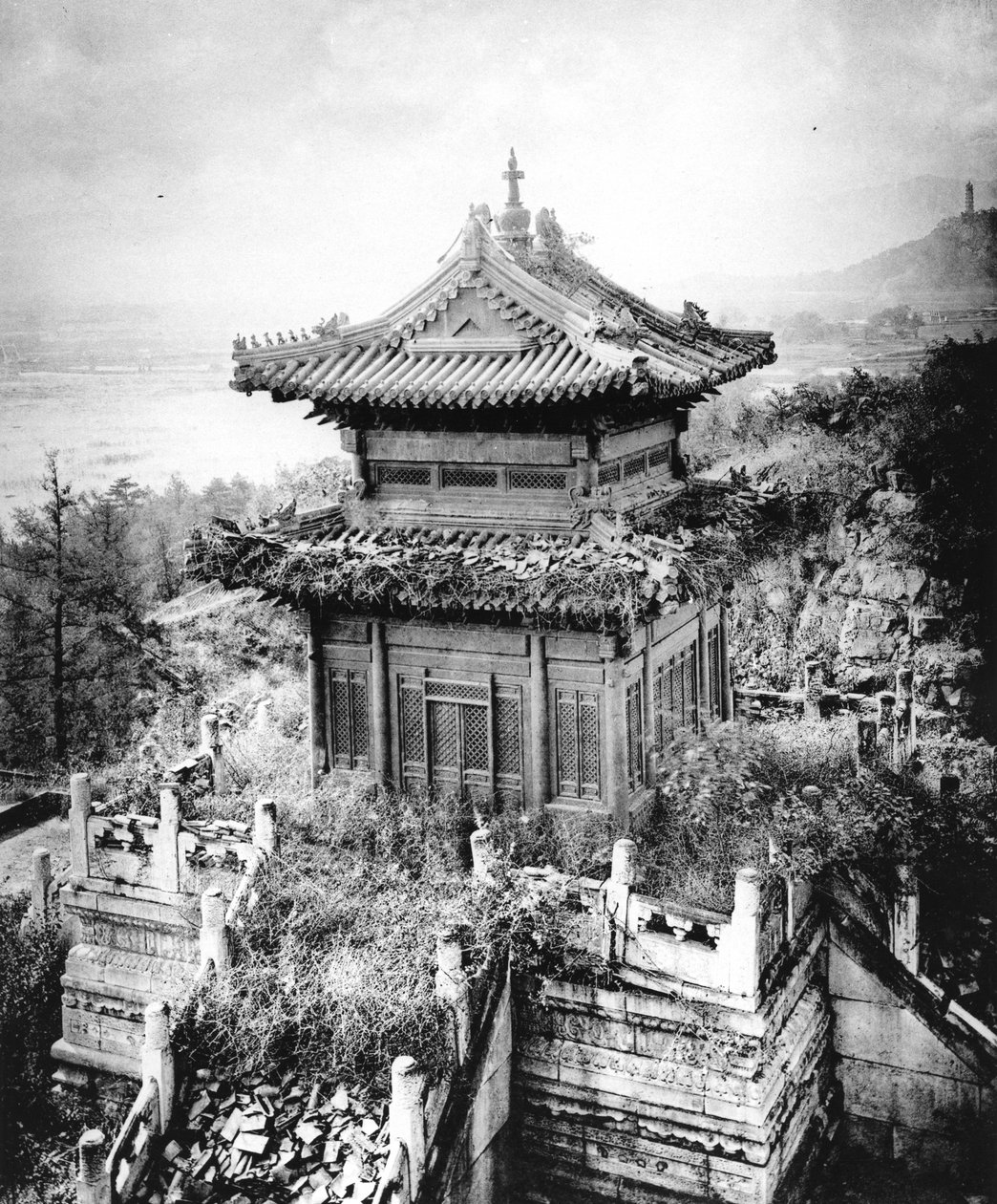 北京颐和园宝云铜器馆，c.1867-72 作者 约翰汤姆森