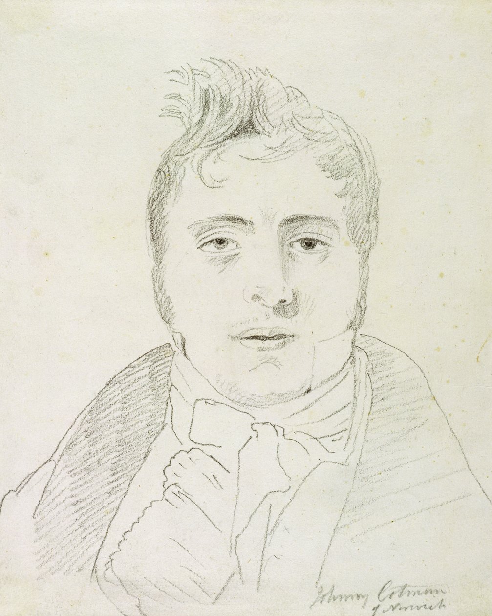 John Sell Cotman（1782-1842），1810年（纸上石墨） 作者 约翰·瓦利