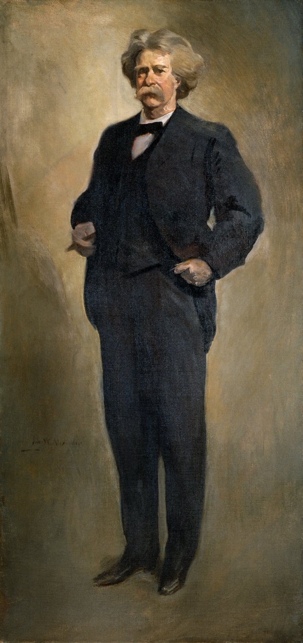 Samuel L. Clemens（马克吐温）（1912年或1913年） 作者 约翰·怀特·亚历山大