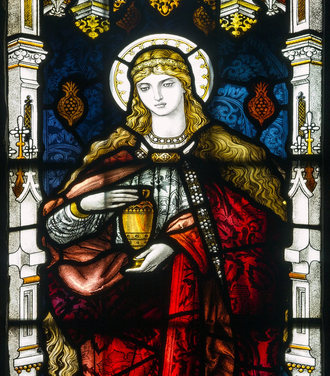 Totnes，St Mary，Foreacre＆Watson c.1872-1915，John William Brown（1842-1928），Mary，1898 作者 约翰·威廉·布朗