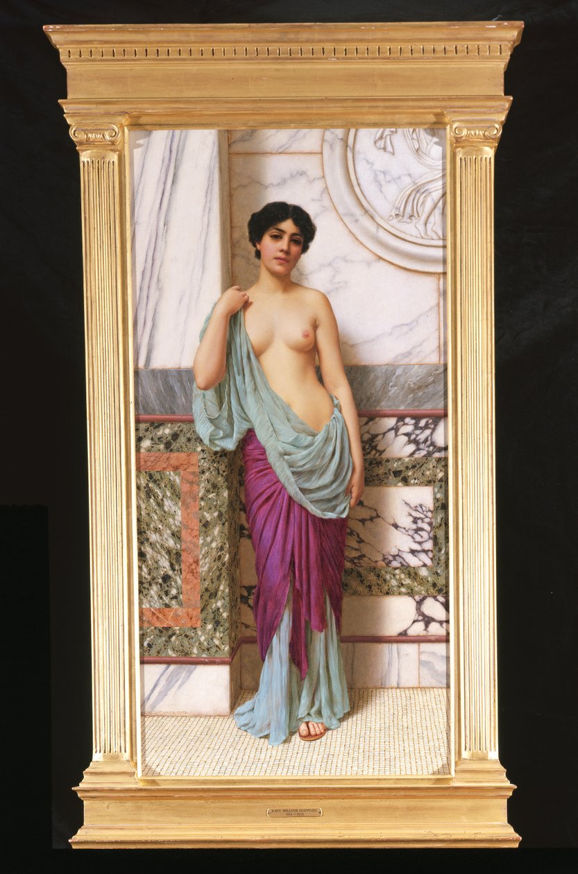 在Tepidarium，1909年 作者 约翰·威廉·高沃德