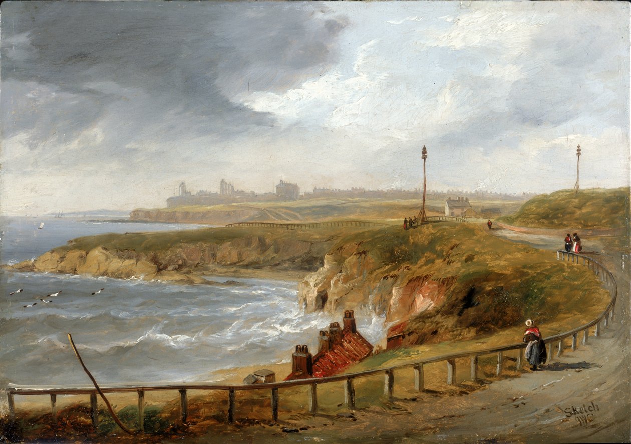 来自Cullercoats的Tynemouth 作者 约翰·威尔逊·卡迈克尔