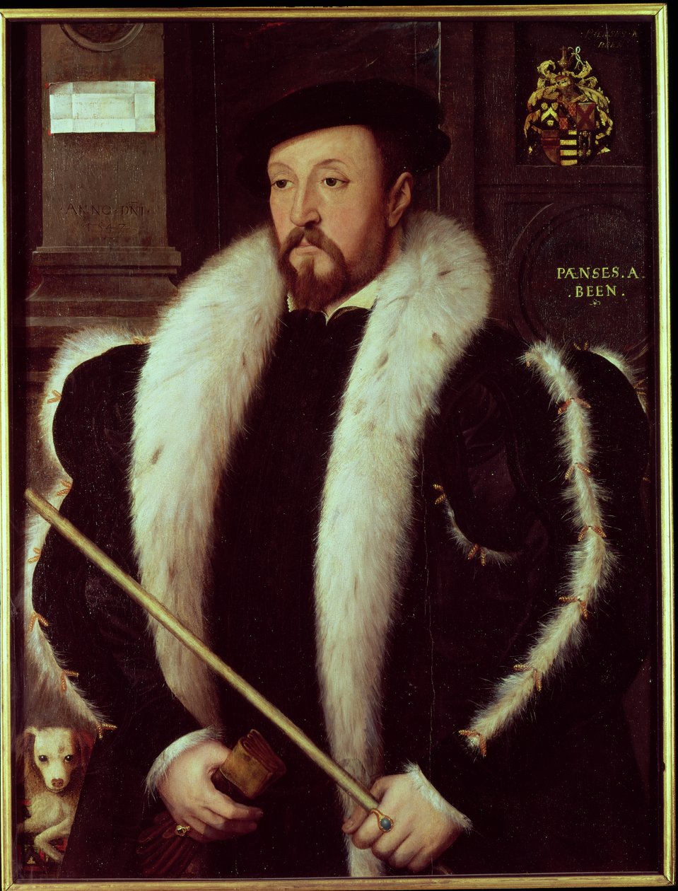 Thomas Wentworth，1549年Nettlestead的第一男爵Wentworth（小组） 作者 约翰·贝茨（John Bettes）