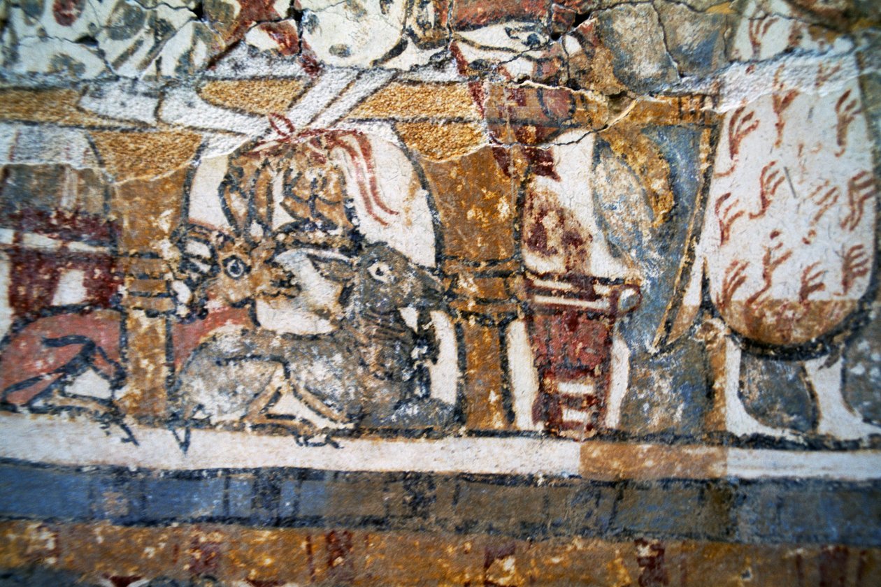希腊克里特岛Haghia Triada Sarcophagus，米诺斯文明 作者 沃尔特·查尔斯·米尔斯