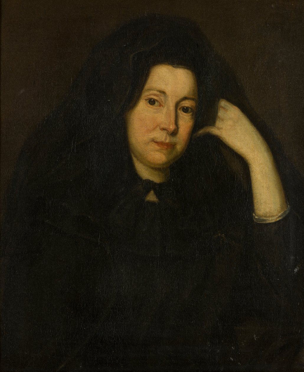 雷切尔的肖像，拉塞尔夫人（1637-1723），c.1657-1723（布面油画） 作者 John (attr. to) Vanderbank