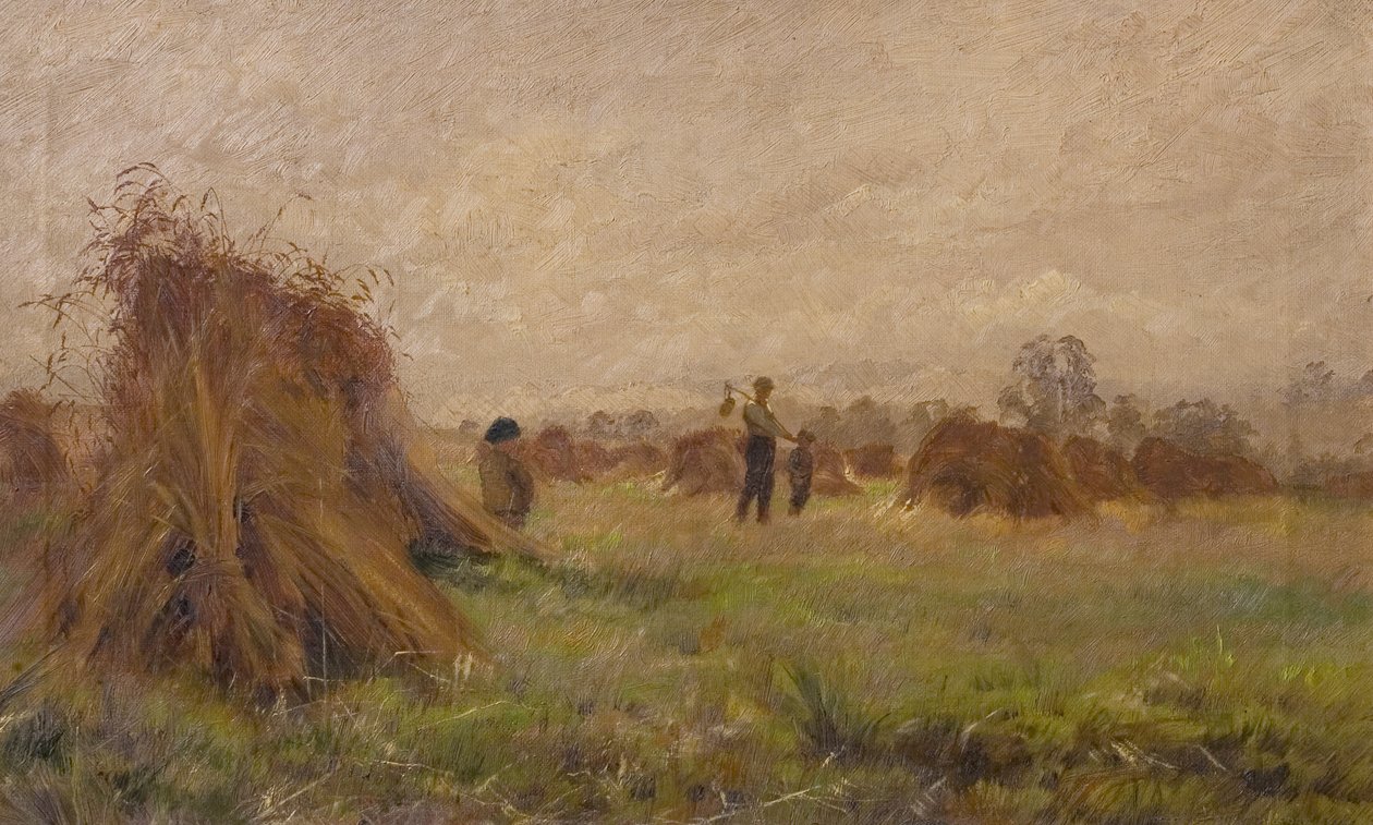 收获场景，1885-99 作者 约翰·安德森