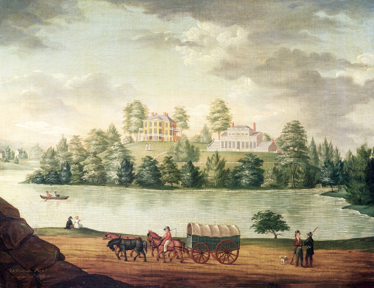 柠檬山，1807年 作者 约翰·阿奇博尔德·伍德赛德