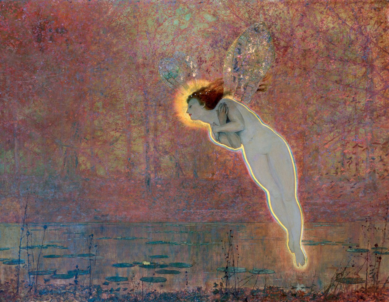 虹膜，c1860-1893 作者 约翰·阿特金森·格里姆肖